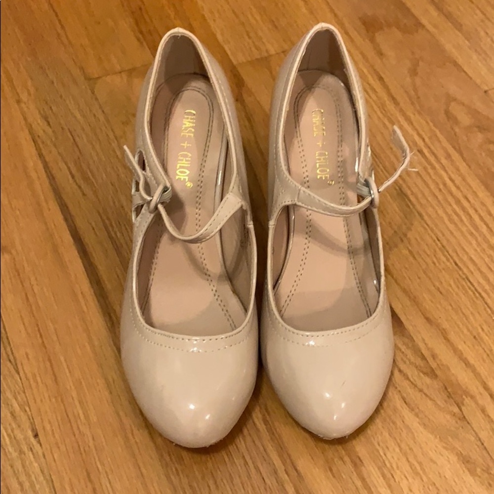 A pair of Chase + Chloe heels.